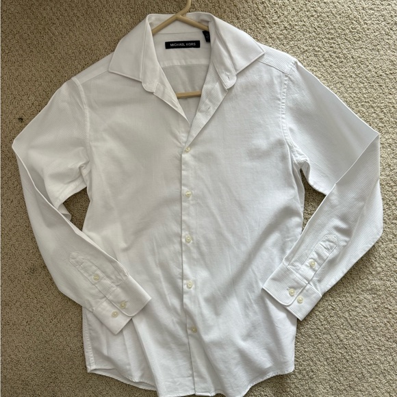 Michael Kors boys classic button down shirt, lot of 2, size 14 - Picture 6 of 8
